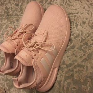 Pink adidas sneakers